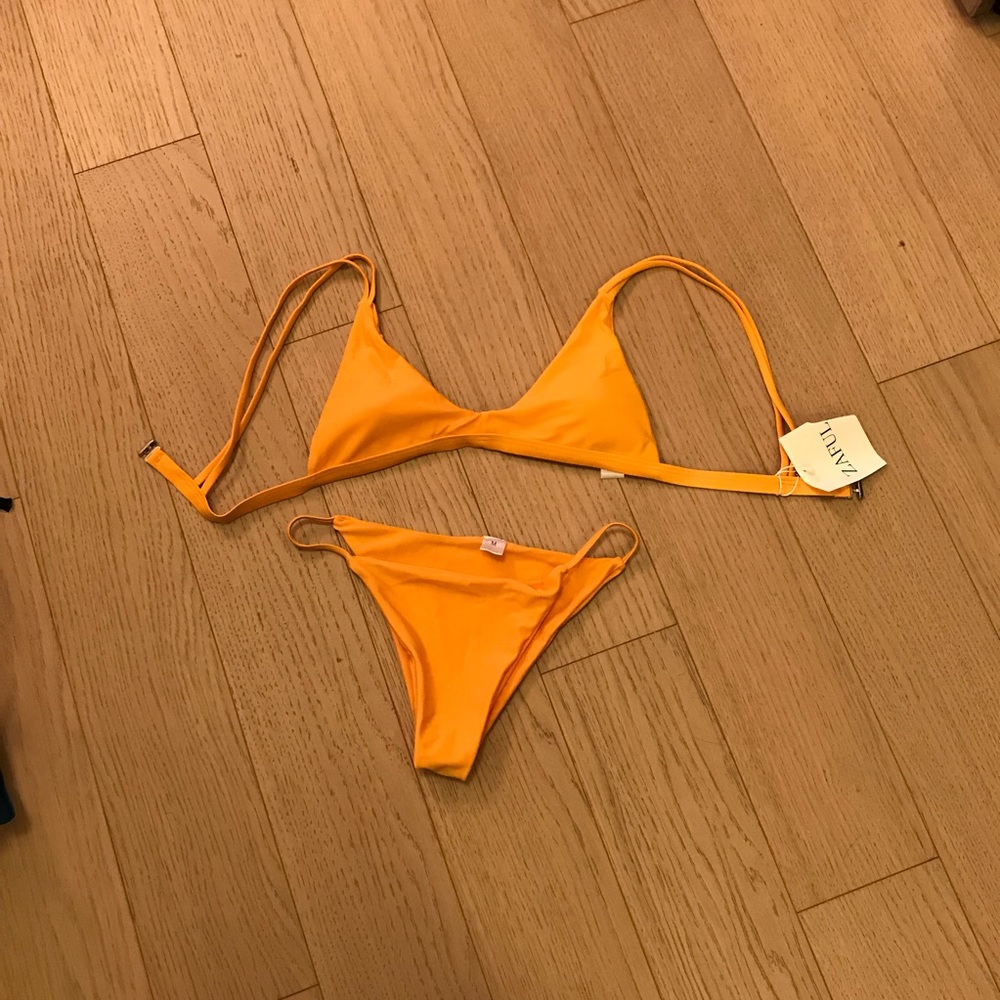 Yellow bikini